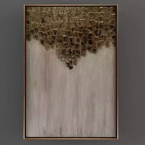 Pictures3 abstract painting in gold