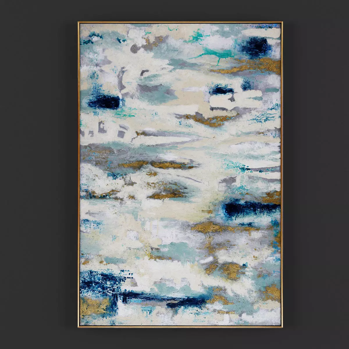 Pictures12 abstract painting Low-poly 3D model_0