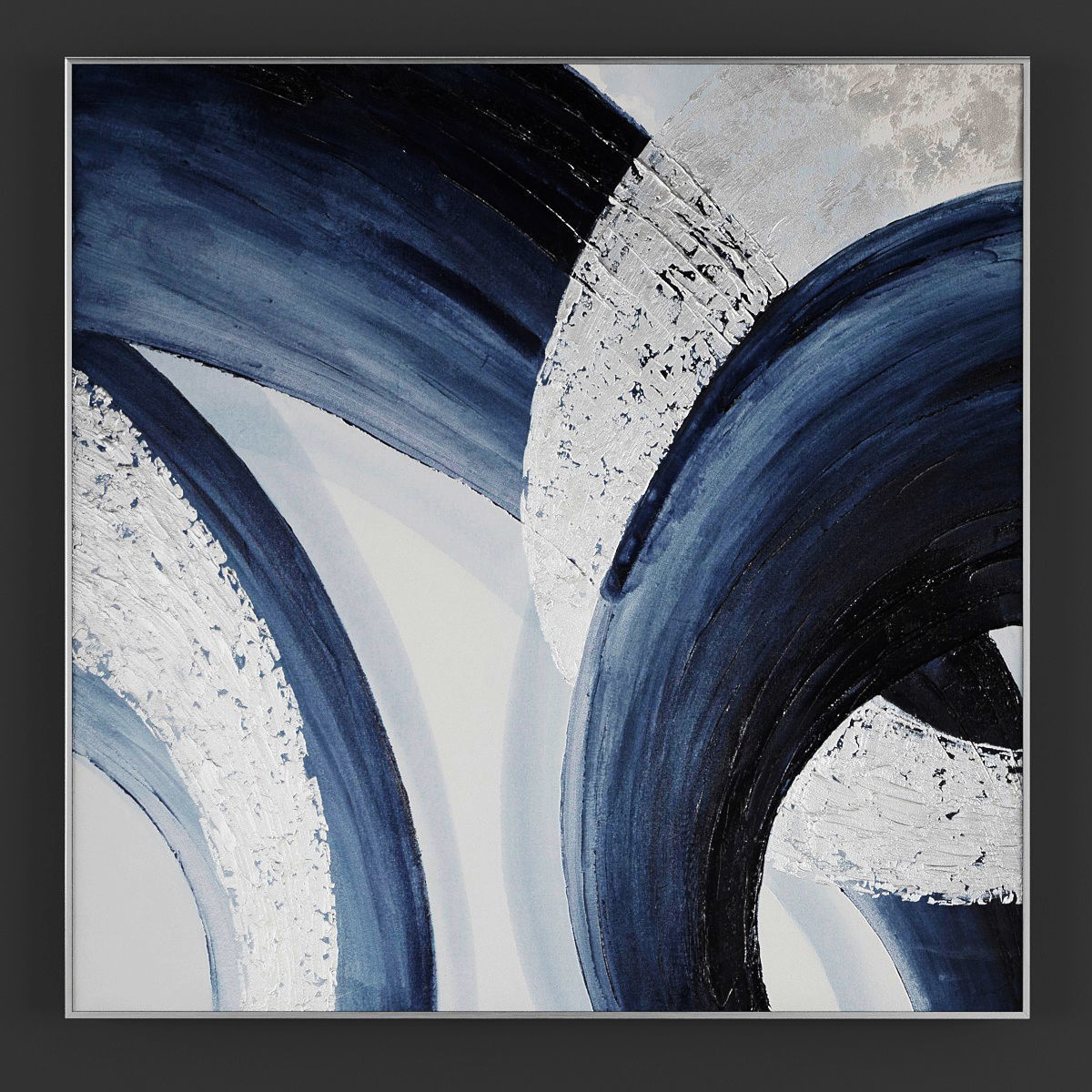 Pictures15 abstract painting Low-poly 3D model_1