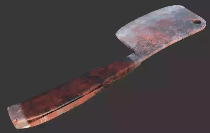 Bloody ax 3d model