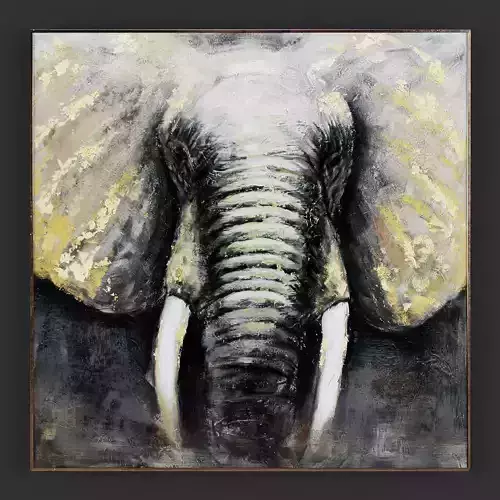 Pictures21 leopard painting on canvas