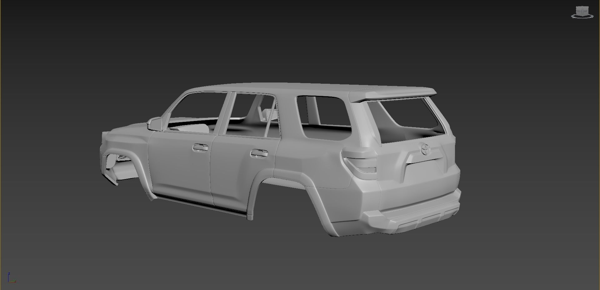 Toyota 4Runner 5 Gen 3D print model_3