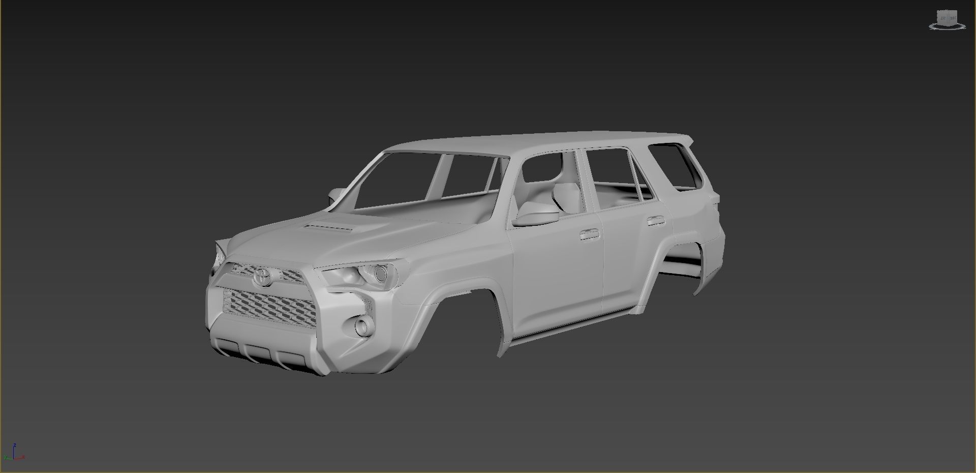 Toyota 4Runner 5 Gen 3D print model_6