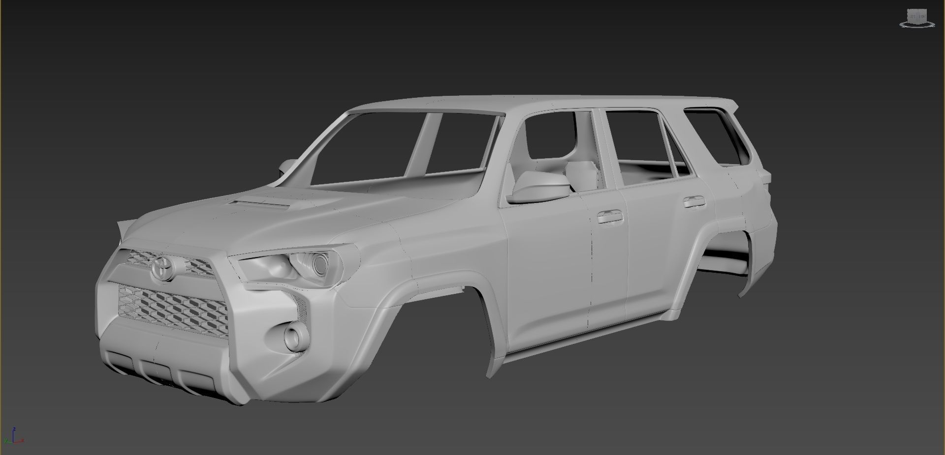 Toyota 4Runner 5 Gen 3D print model_7