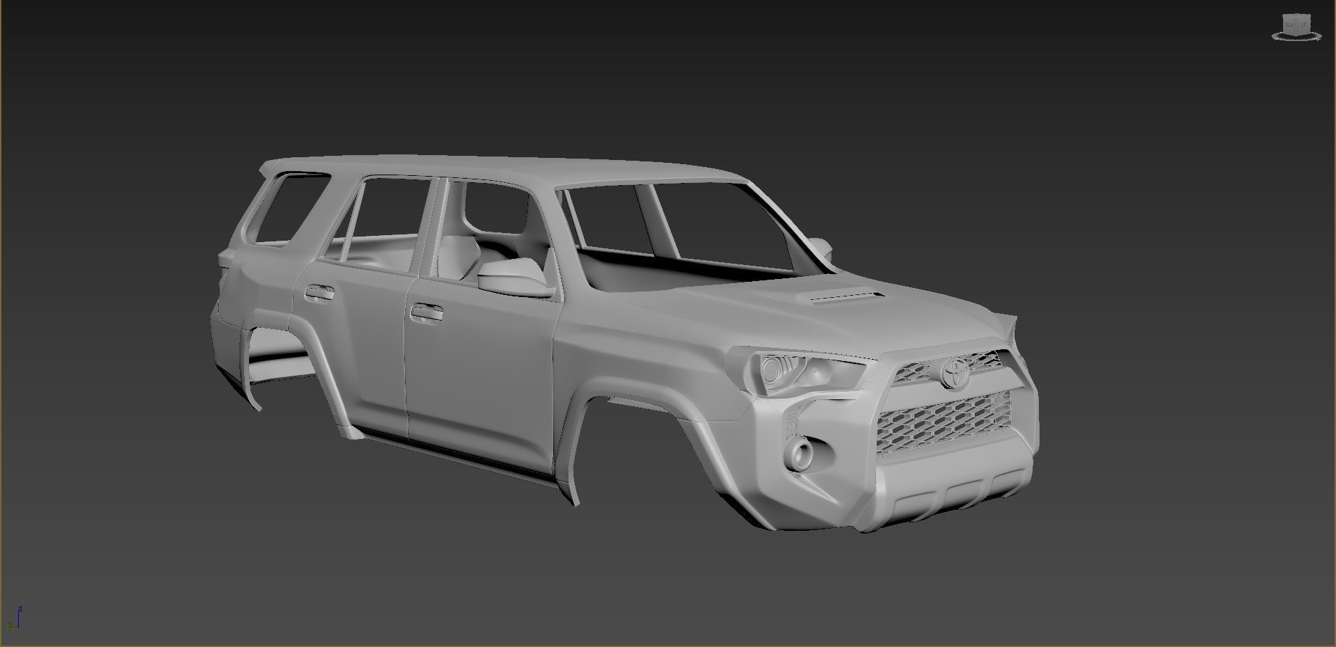 Toyota 4Runner 5 Gen 3D print model_5