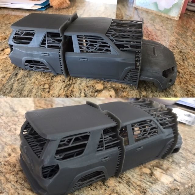 Toyota 4Runner 5 Gen 3D print model_1