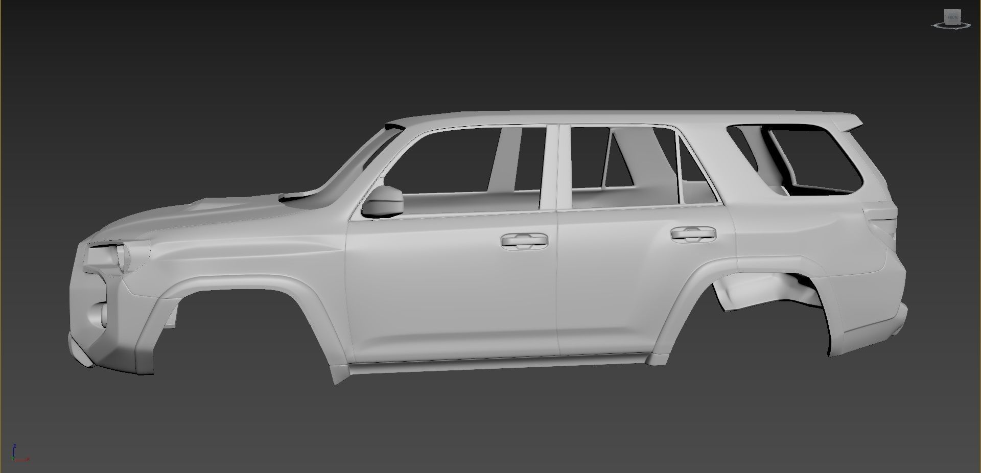 Toyota 4Runner 5 Gen 3D print model_2