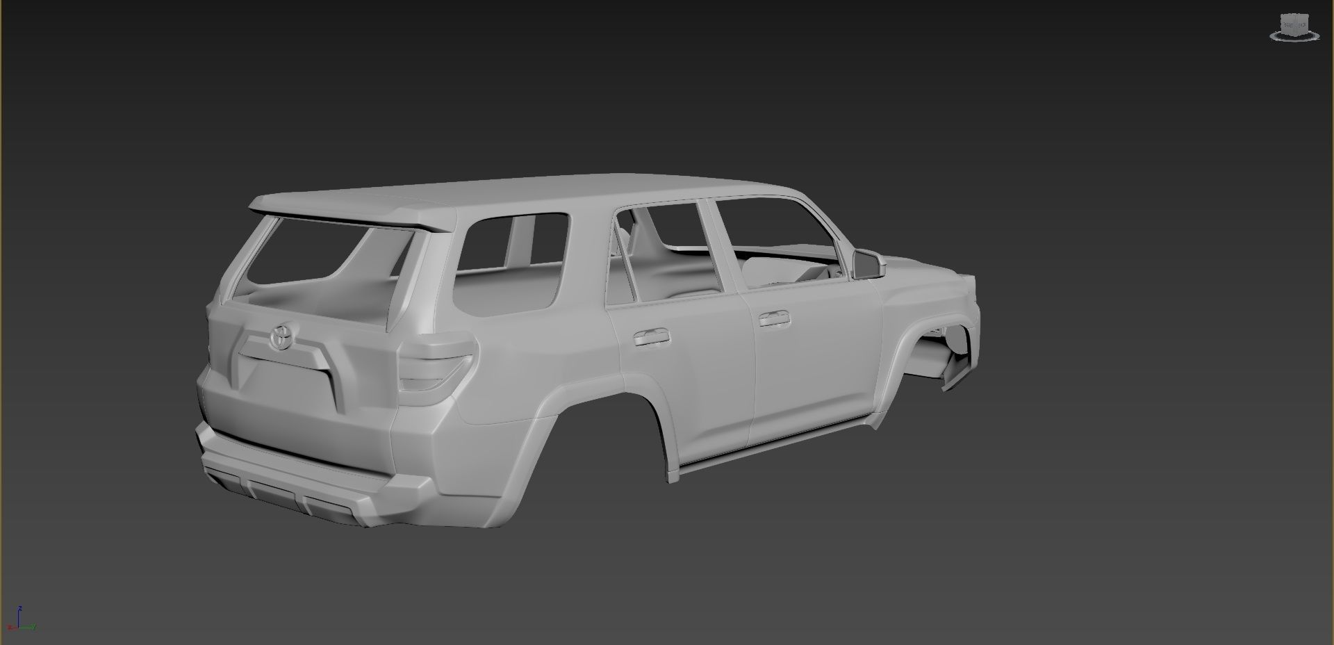 Toyota 4Runner 5 Gen 3D print model_4