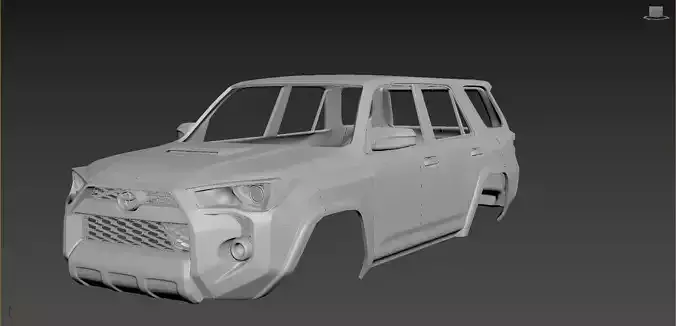 Toyota 4Runner 5 Gen 3D print model