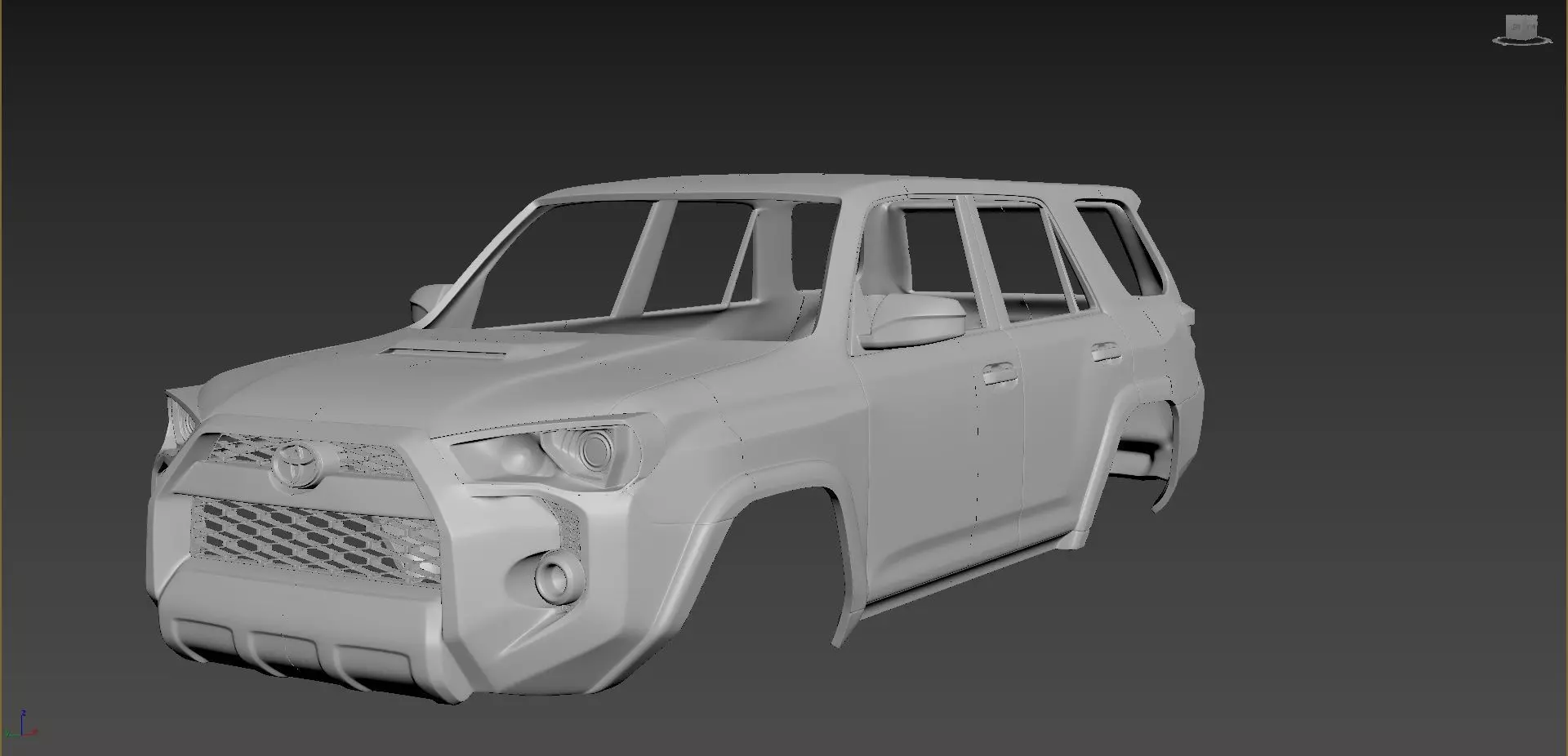 Toyota 4Runner 5 Gen 3D print model_0