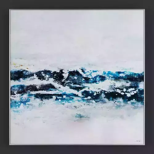 Pictures24 abstract painting Low-poly 3D model