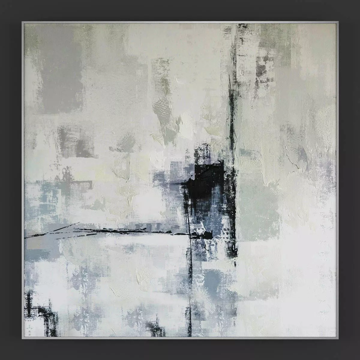 Pictures26 abstract painting Low-poly 3D model_0