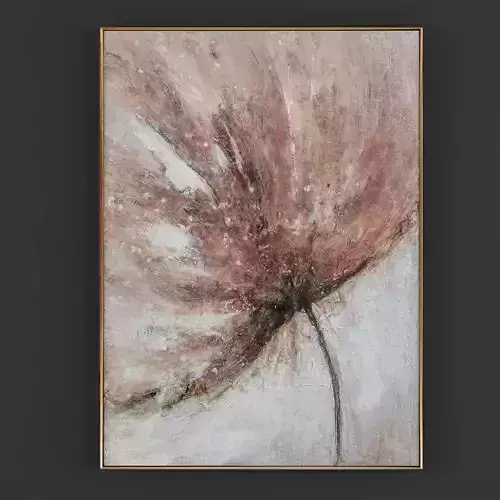 Pictures27 poppy painting on canvas