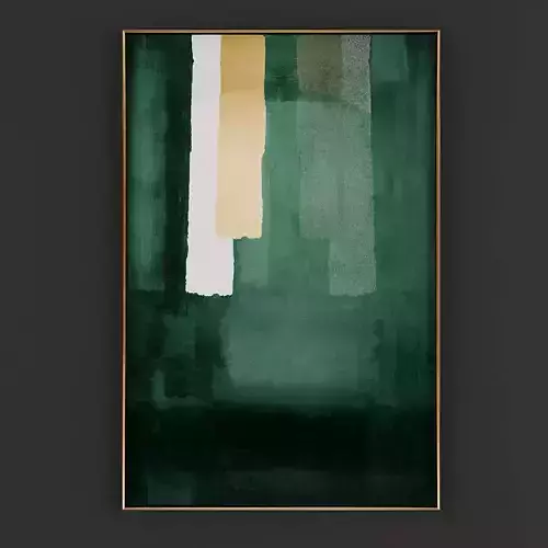 Pictures28 emerald abstract painting