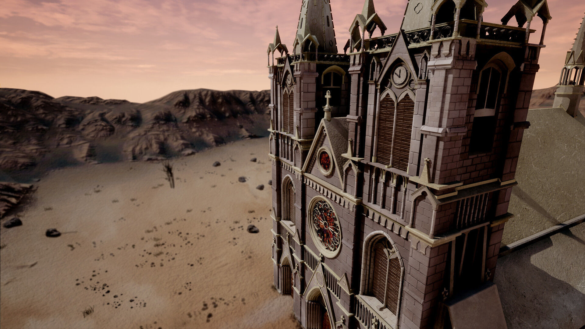 Temple church  3D model_1