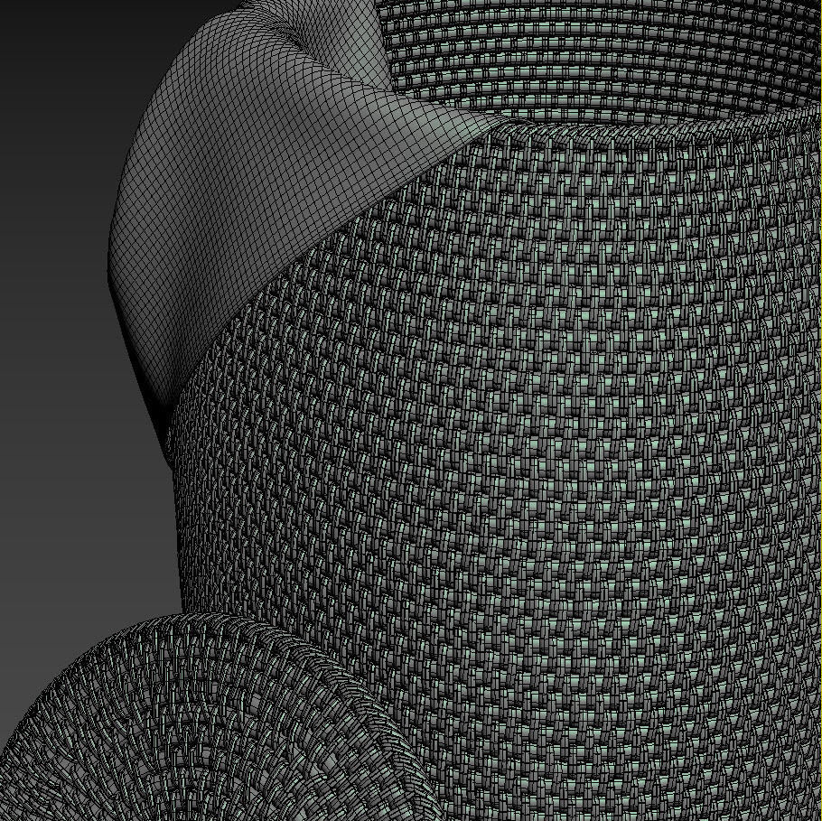 Artifacts Rattan End Table With Lid 3D model_10