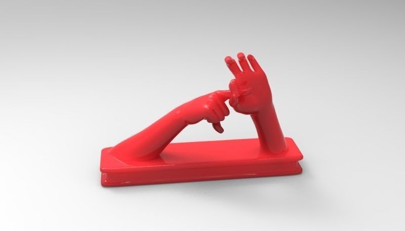 keychan The invitation 3D print model_1