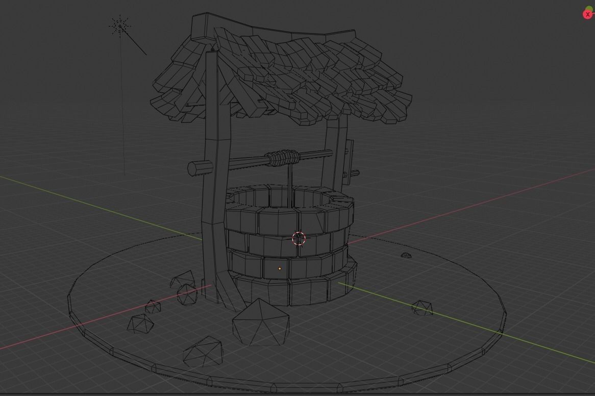 Fabulous well 3D model_3