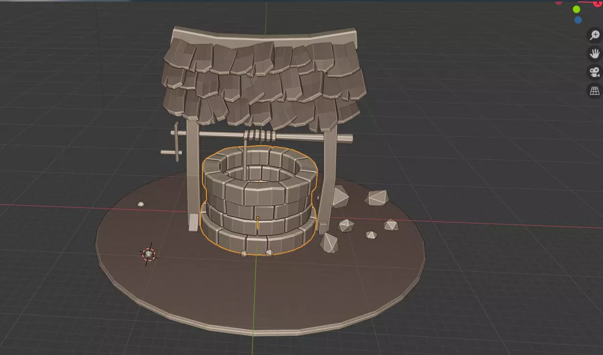 Fabulous well 3D model_0