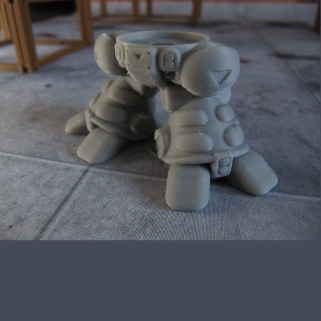 CHIBI-TECH SD - ARMADILLO CHASSIS        3D print model_2