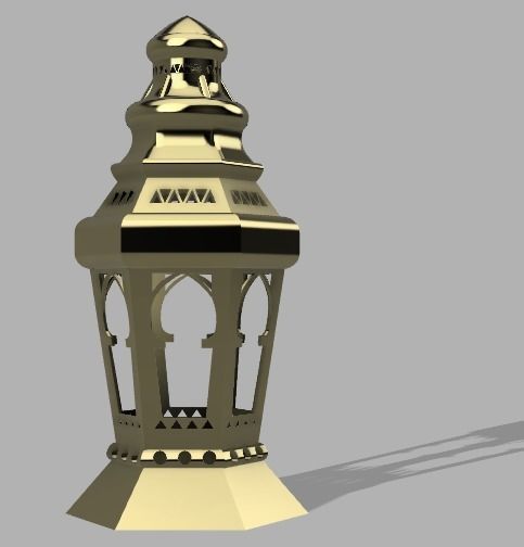 Ramadan lantern 3D print model_2