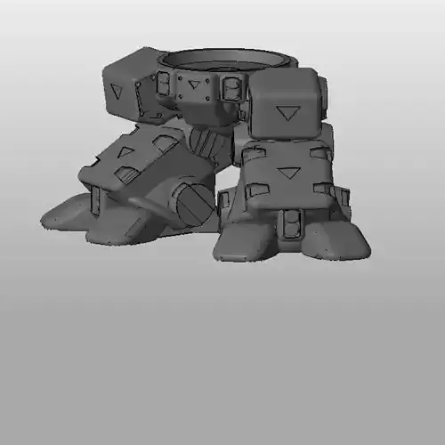 CHIBI-TECH SD - HEAVY METAL CHASSIS          3D print model