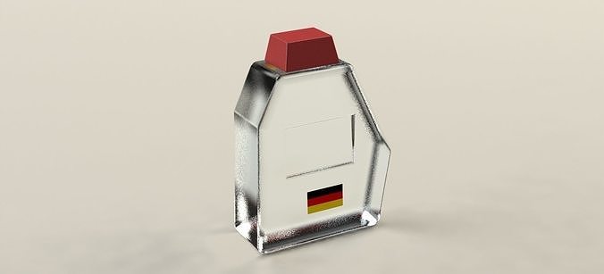 Bottle Design 8 3D model