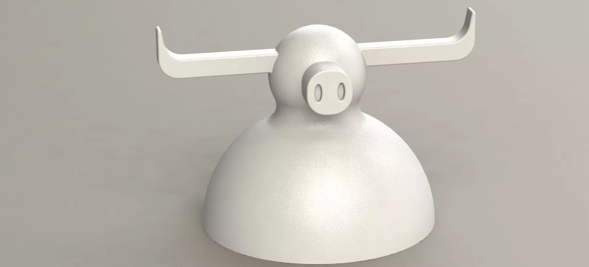 Cow Keyholder  3D print model_0