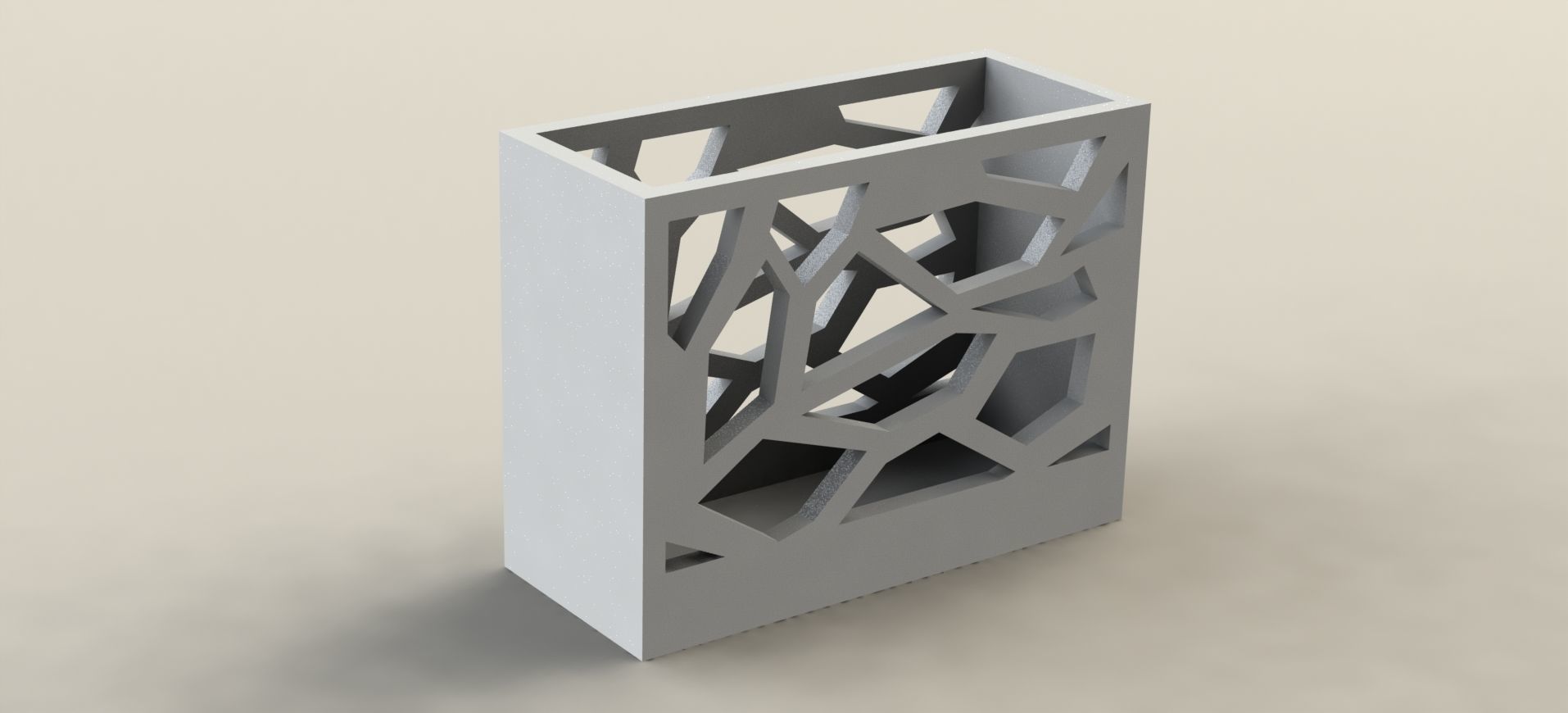 Crystal pen Holder 3D print model_1