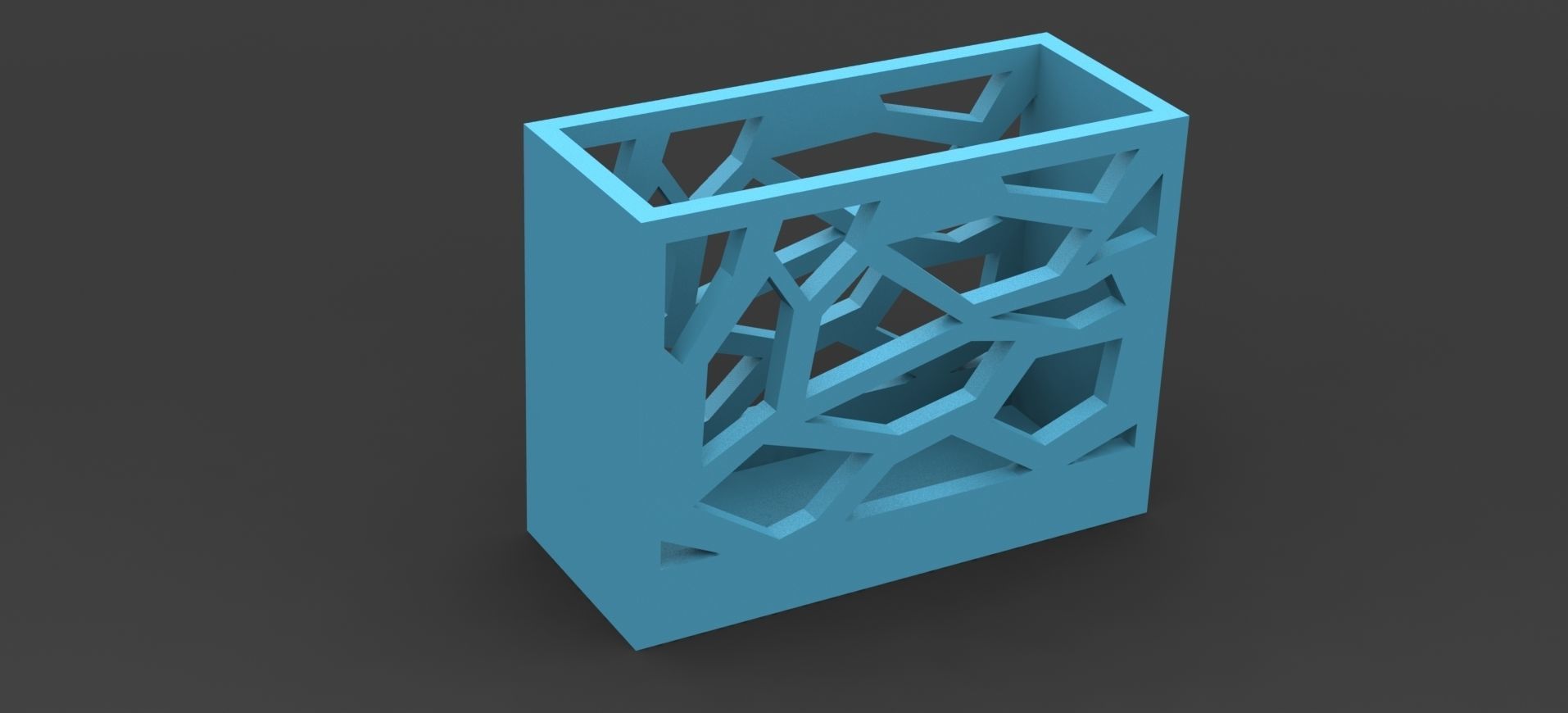 Crystal pen Holder 3D print model_4