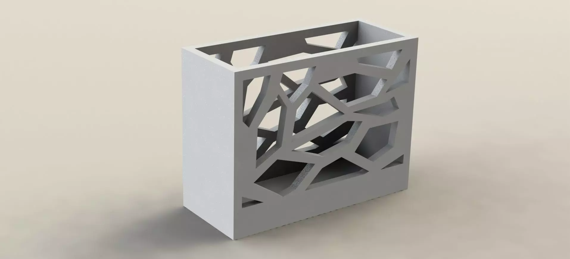 Crystal pen Holder 3D print model_0