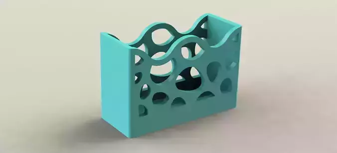 Wave Pen Holder 