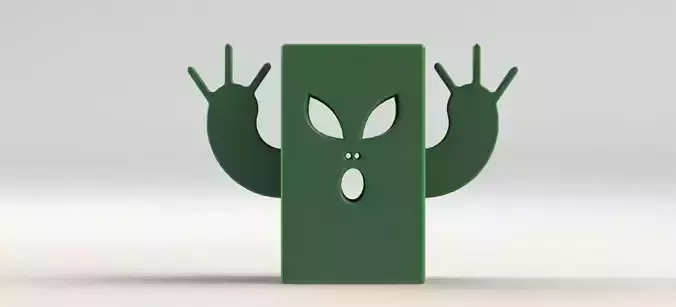 Alien Pen Holder  3D print model
