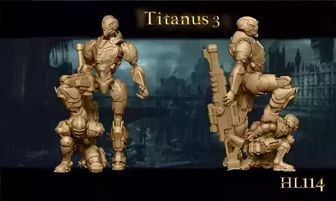 Heresylab Redeemers Titan Robot 3