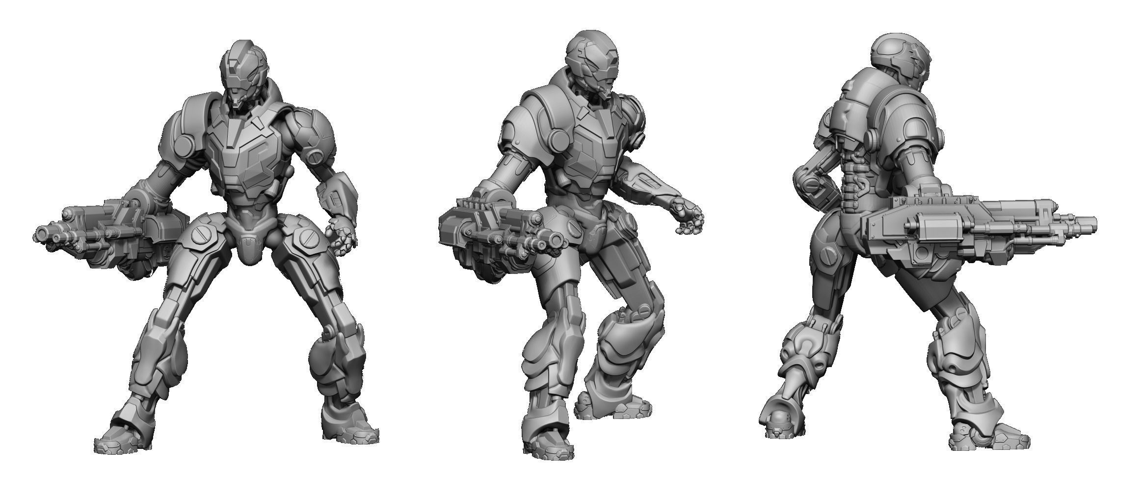 Heresylab Redeemers Titan Robot 4 3D print model_1