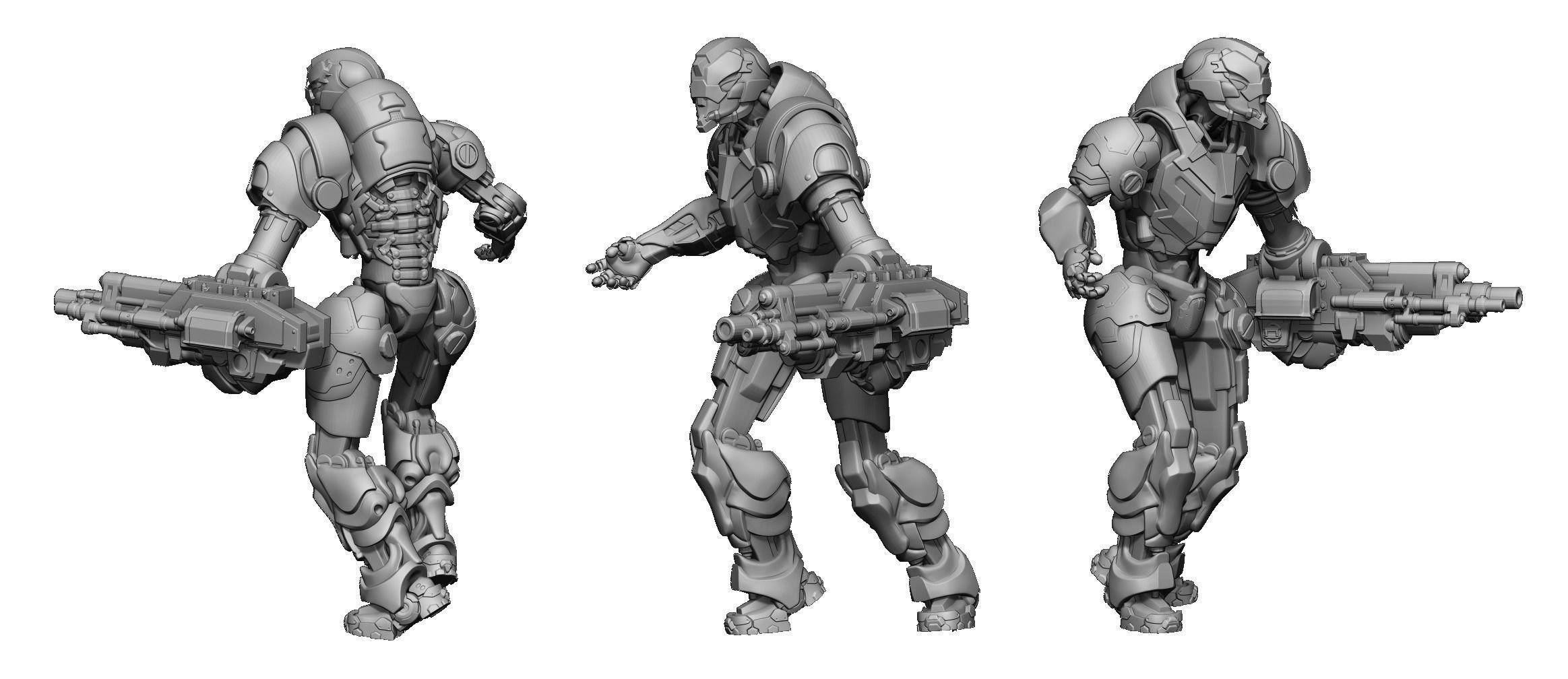 Heresylab Redeemers Titan Robot 5 3D print model_1