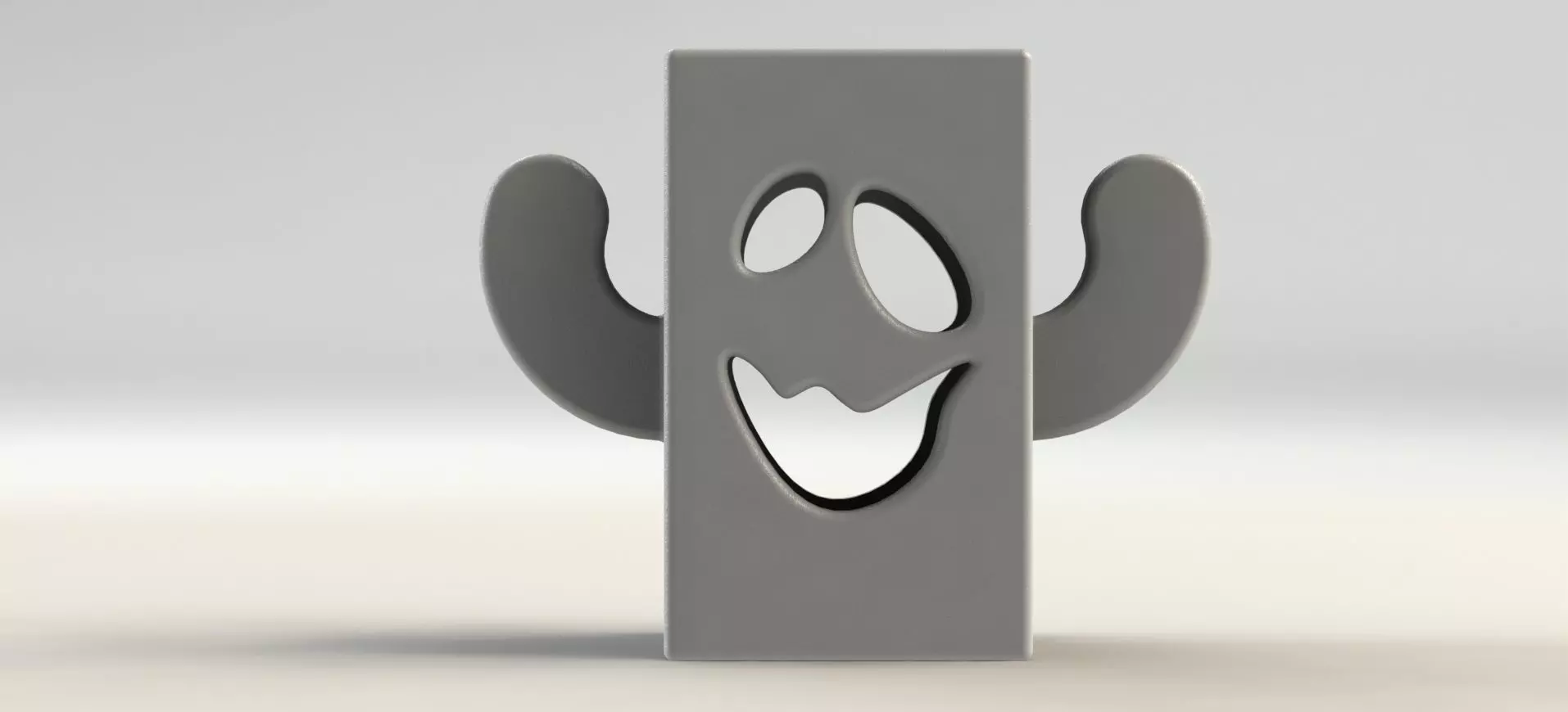 Ghost Pen Holder 3D print model_0