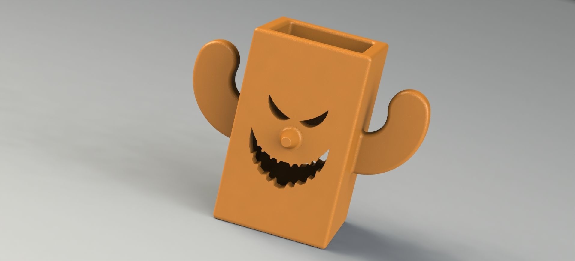 Monster Pen Holder 3D print model_5