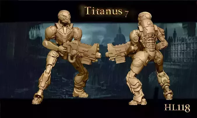 Heresylab Redeemers Titan Robot 6