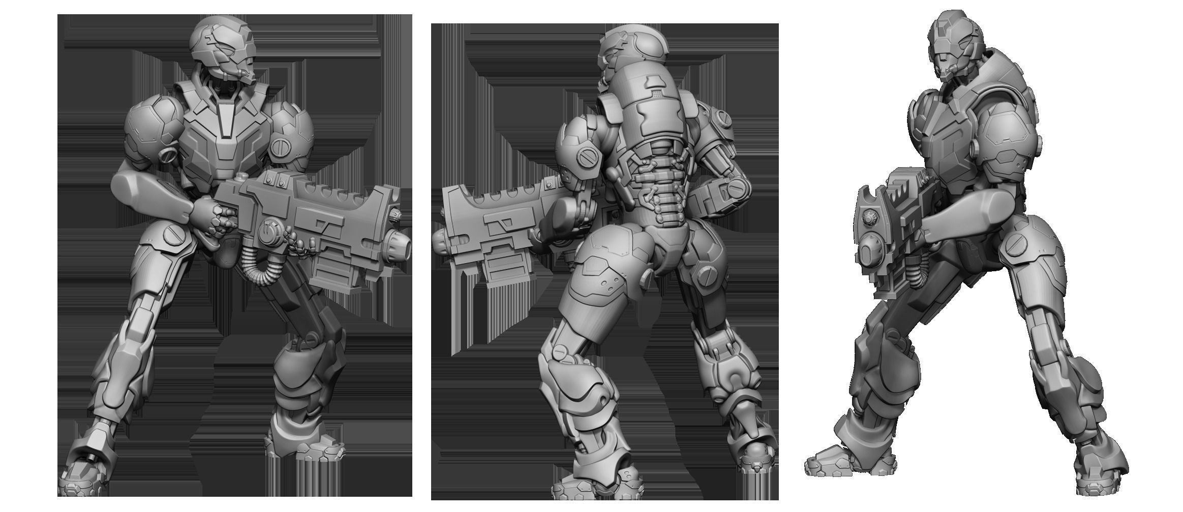 Heresylab Redeemers Titan Robot 6 3D print model_1