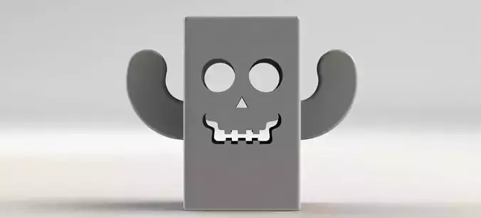 Skull Pen Holder 