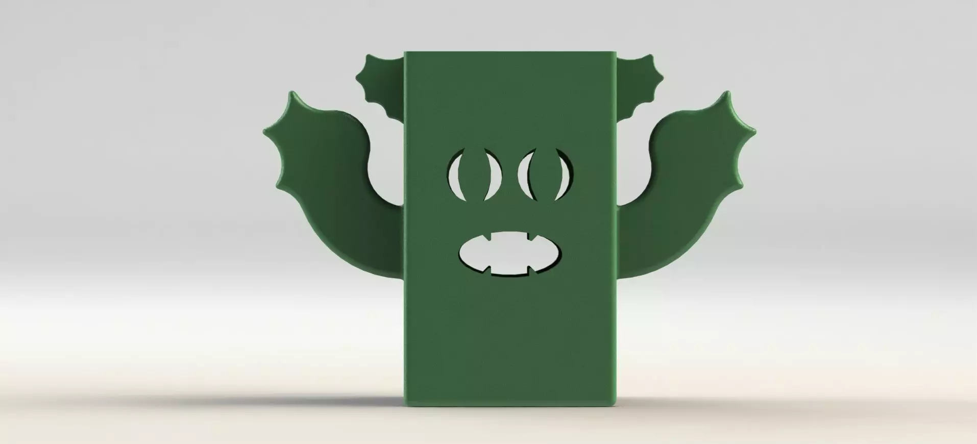 Swamp Monster Pen Holder 3D print model_0