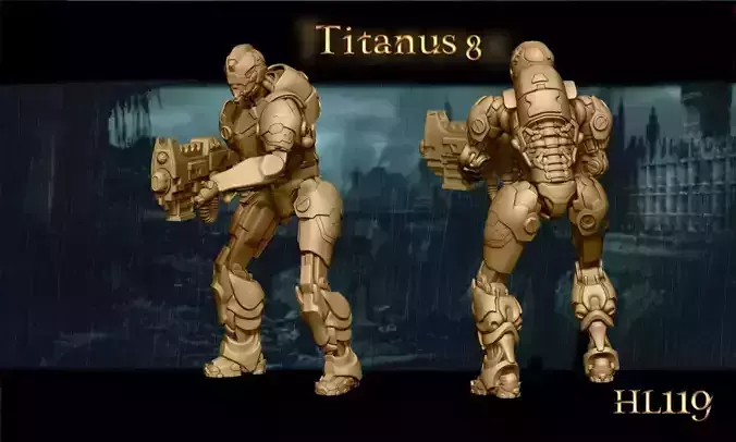 Heresylab Redeemers Titan Robot 9