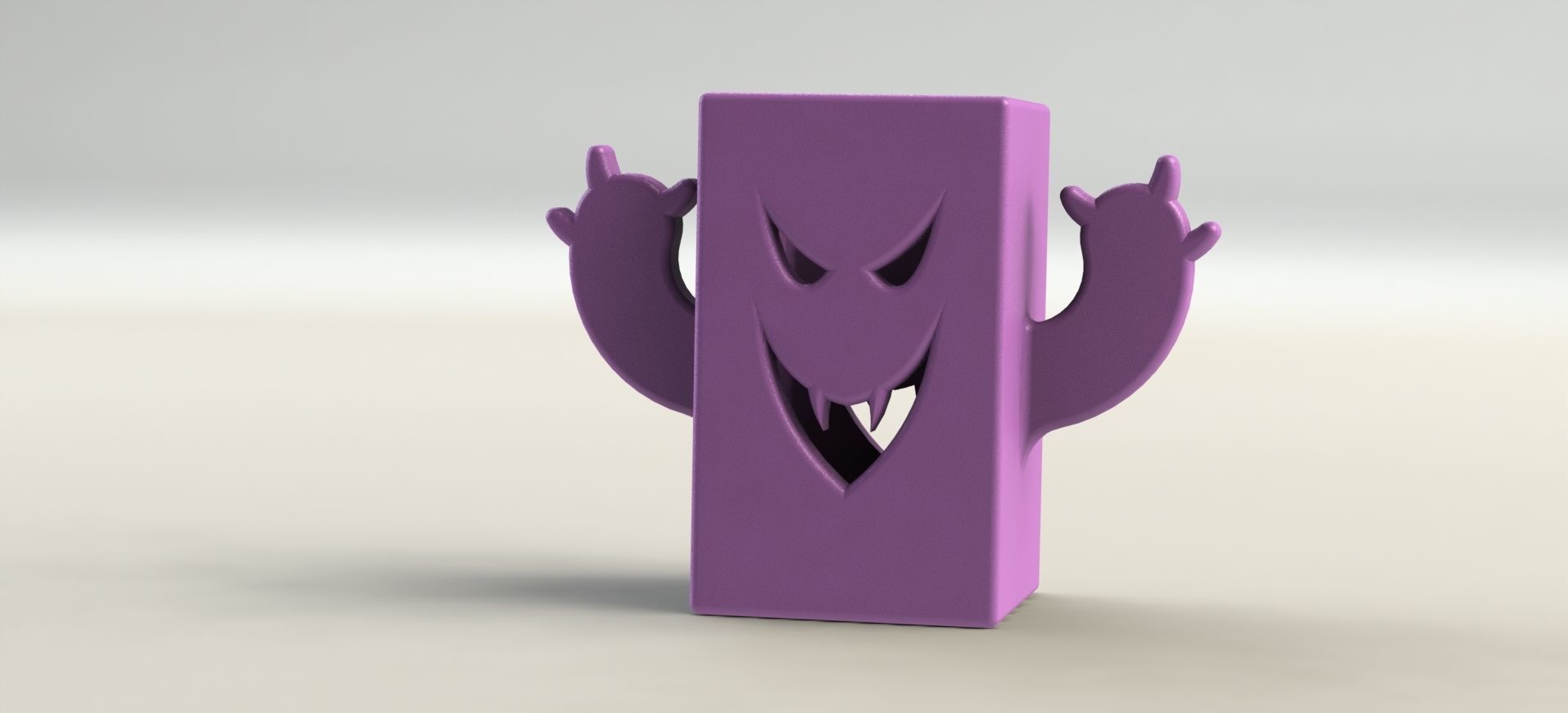 Vampire Pen Holder 3D print model_4