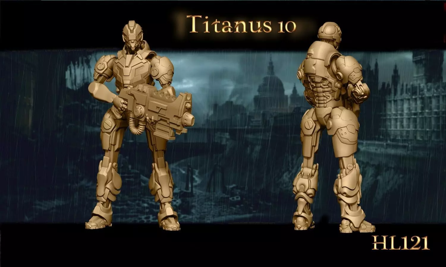 Heresylab Redeemers Titan Robot 10 3D print model_0