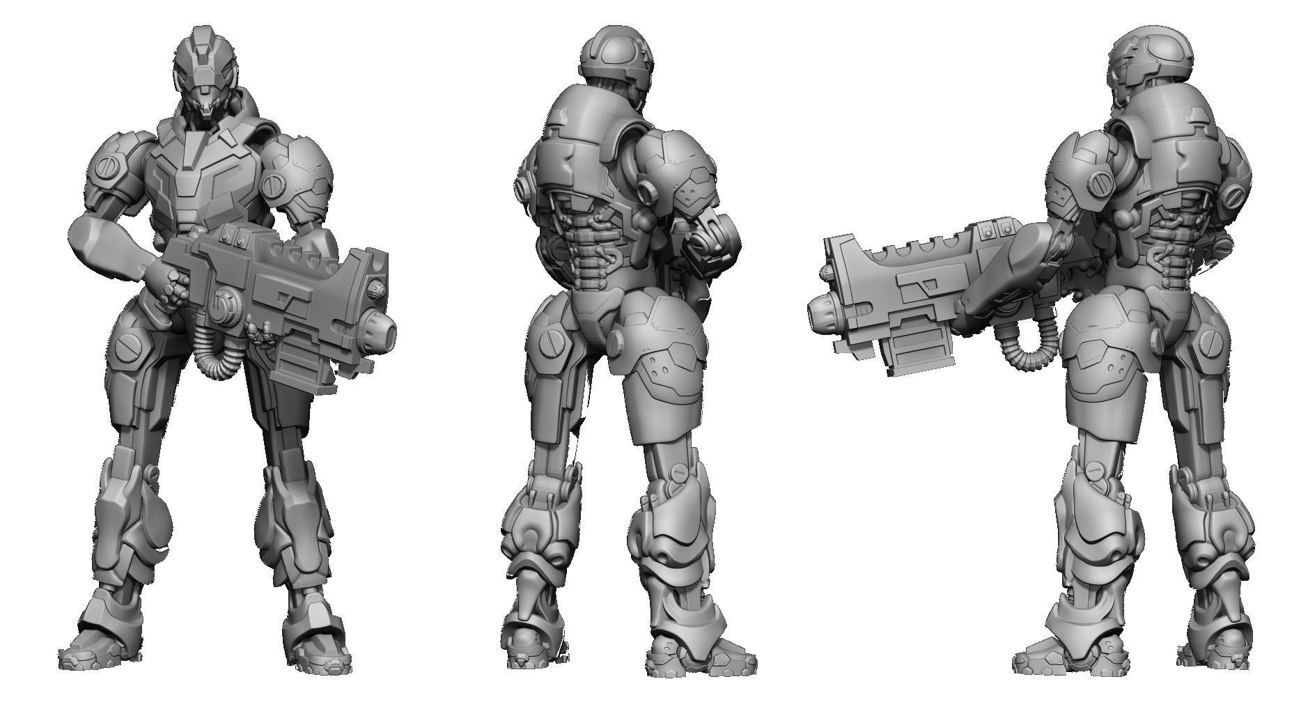 Heresylab Redeemers Titan Robot 10 3D print model_1