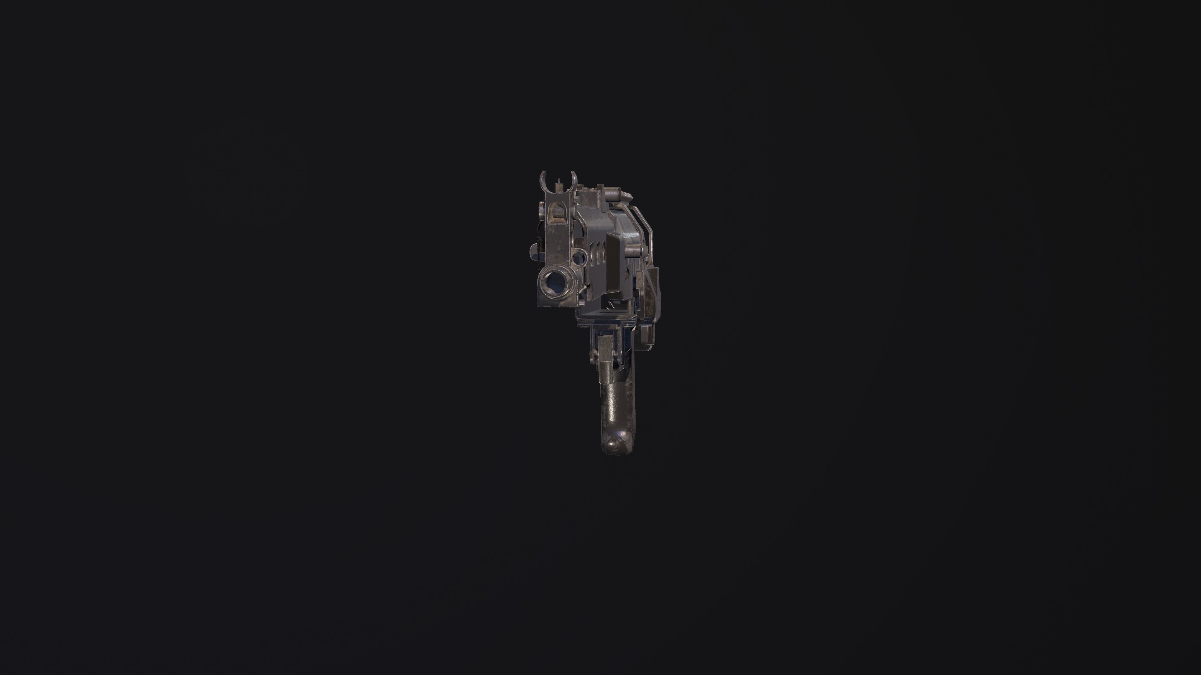 Weapon - Gun - SMG - BizonPP19 Low-poly 3D model_4