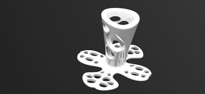 Water Flower Pot  3D print model
