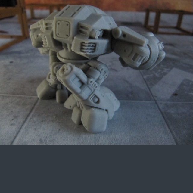 CHIBI-TECH SD - DED-409 CHASSIS 3D print model_19