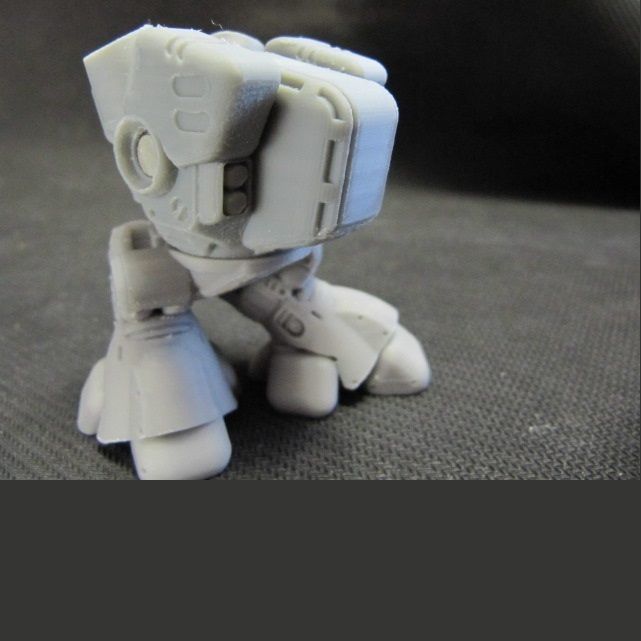 CHIBI-TECH SD - DED-409 CHASSIS 3D print model_12